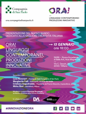 ORA! Linguaggi contemporanei produzioni innovative